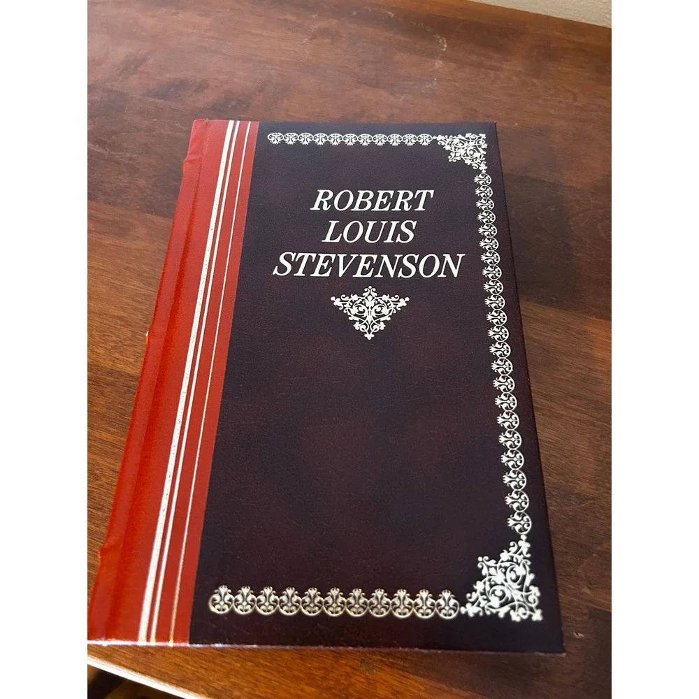 Amaranth Press Robert Louis Stevenson Book Brown‎ Red Excellent Bonded Leather